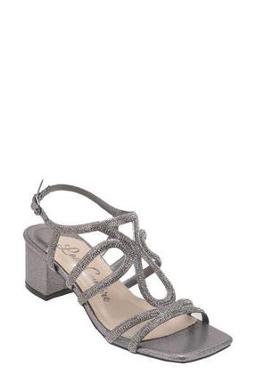 Lady Couture Devine Sandal in Pewter at Nordstrom Rack, Size 13