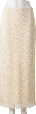 Z Supply Via Lace Midi Skirt In Cloud