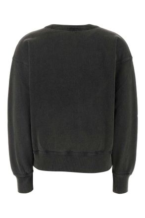 Isabel Marant Womens Charcoal Cotton Blend Mobyli Sweatshirt Anthracite Felpe