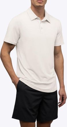 Cuts Crossover Polo in Bone at Nordstrom, Size Xx-Large