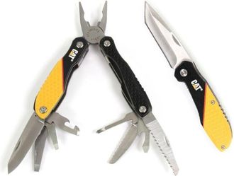 CAT Cp-980935ing Pack Navaja Plegable Y Multiherramienta Cat