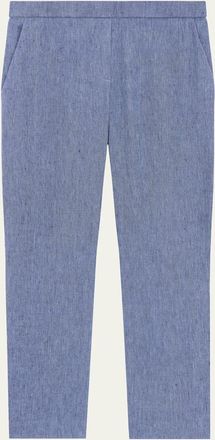 Theory Treeca Pull-On Ankle Pants