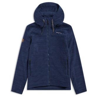 Bergans Hareid Fleece Hood Jacket Fleecejacke f&uuml;r Herren | blau