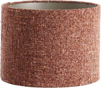 Light & Living Pantalla De L&aacute;mpara - Osire - Rojo - Textil - &Oslash; - Light&living