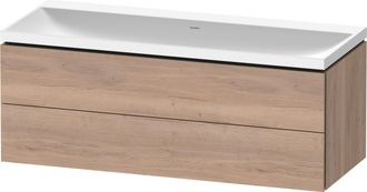 Duravit Duravit L-cube Conjunto En C Suspendido, 2 Cajones, Sin