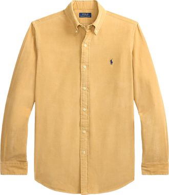 Polo Ralph Lauren Brown Long-Sleeve Button-Down Sport Shirt