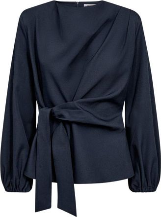 Co'Couture Blouse - Dames - Blouses - Blauw - S - Overhemden