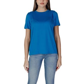 b.young Mujer, Camisetas, Azul, Talla: S