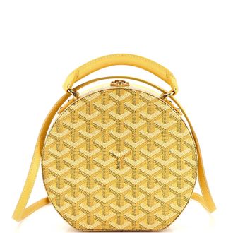 Goyard Alto Hatbox Bag Coated Canvas