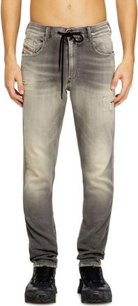 Diesel 2062 D-Strukt Sweat Jeans in Smokey Grey at Nordstrom, Size 30