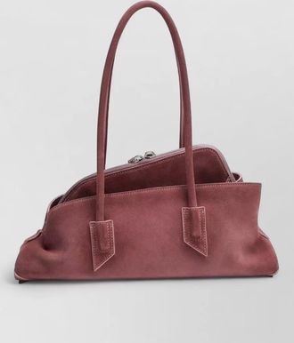 The Attico suede shoulder bag