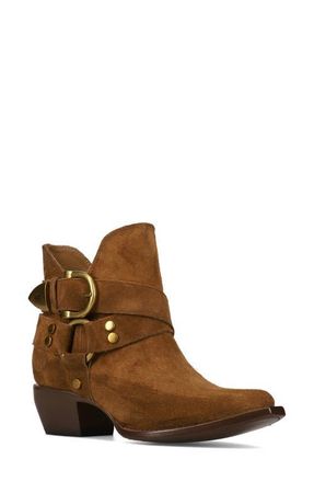 Frye Sacha Harness Bootie in Bark at Nordstrom, Size 5.5