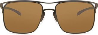 Oakley OO6048 HOLBROOK TI Polarized 604808 Mens Sunglasses Brown Size 57