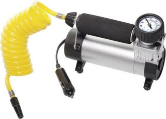 Trade Shop Trade Shop - Mini Compresor De Aire Port&aacute;til Para Coche Moto Bicicleta 12v Metal