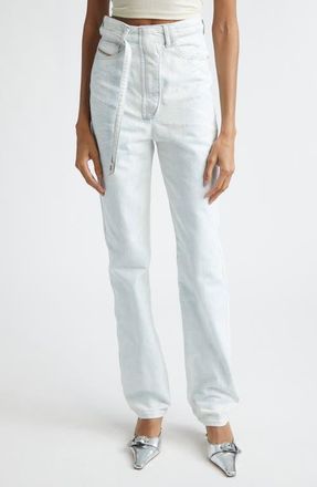 Diesel De-Onera High Waist Slim Fit Jeans in Denim at Nordstrom, Size 26