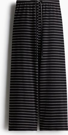 H&M Hose aus Baumwollmix - Schwarz