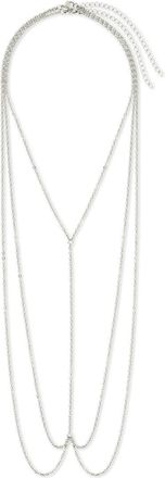 Sterling Forever Sloan Layered Body Chain
