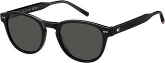 Tommy Hilfiger Sunglasses - male - Tommy Hilfiger - Sunglasses - Black - 51 MM - Accessories