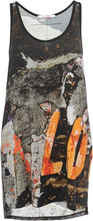 Givenchy abstract-print tunic top - Black
