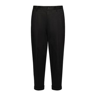 Dolce & Gabbana Suit Trousers, male, Black, Size: M Pantalone