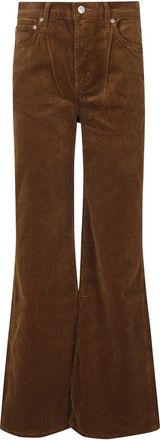 Citizens Of Humanity Kimberly 70s Flare Pants - Trousers - Mujer - Marr&oacute;n - W24