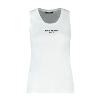 Balmain Paris Tank Top - White