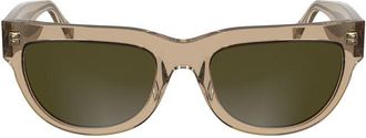 Calvin Klein Brown Acetate Womens Sunglass