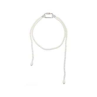 Simone Rocha Faux-pearl Drop Necklace