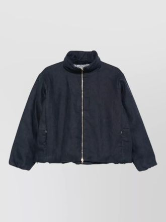 Herno womens down coat high collar cuffs pockets