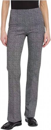 Lyss&eacute; Womens Elysse Wide Leg Pants In Smokey Salt And Pepper
