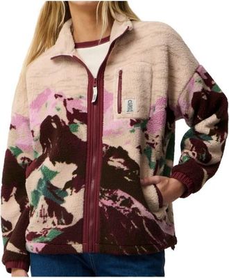 Rip Curl S-Series Bonded Z/T Polar Fleecejacke f&uuml;r Damen | braun
