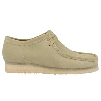 Clarks Wallabee Suede Mens Lace Up Shoes - Maple - Size:UK 10.5