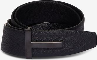 Tom Ford G&uuml;rtel aus genarbtem Leder T Icon - 40 mm