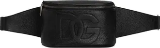 Dolce & Gabbana DG EMBOSSED WAISTBAG colour: BLACK