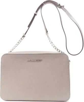 Michael Kors Pre-owned Cross Body Bags, female, Gray, Size: ONE SIZE Pre-owned Fabric shoulder-bags