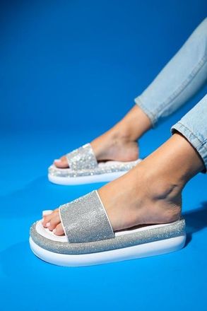 Prologue Oeste Rhinestone Platform Sandaal