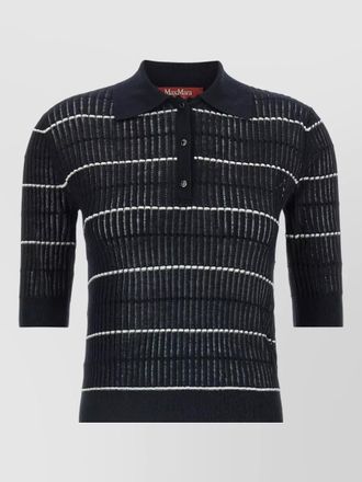 Max Mara mstgallo knit polo shirt half sleeves
