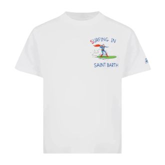MC2 Saint Barth T-Hemden - Heren - Tops - Wit - Maat: 3XL