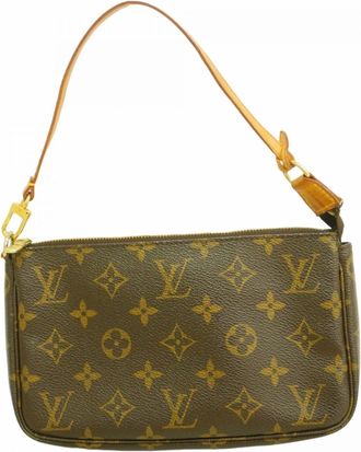 Louis Vuitton Brown Pouch (Pre-Owned)