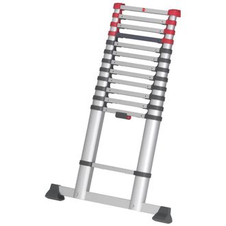 Hailo Flexline 260 Escalera Telesc&oacute;pica Plateada 380 Cm