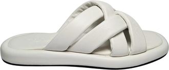 Baldinini Sandali Nappa - Dames - Sandalen - Wit - 37 EU - Leer - Schoenen