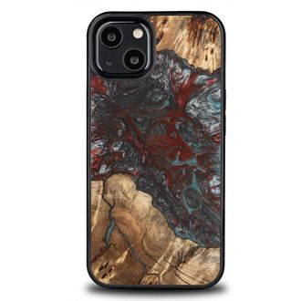 OEM Funda Bewood Unique Para Iphone 13 - Planetas - Plut&oacute;n