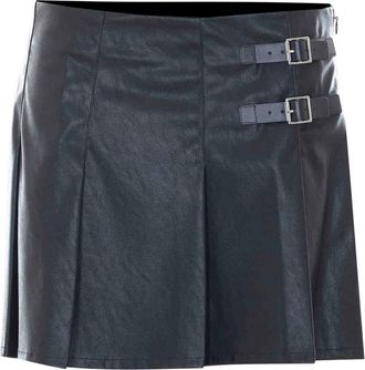 Pinko Black Faux Leather