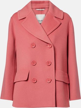 Max Mara Giacca doppiopetto Efebo in lana vergine