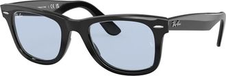 Ray-Ban Original Wayfarer - unisex - Zonnebrillen - Zwart - 52 MM - Katoen - Accessoires