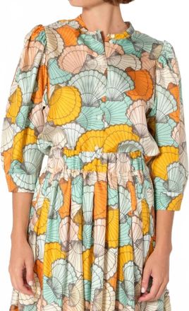 LA PRESTIC OUISTON Mona Button Down Shirt In St Jacques