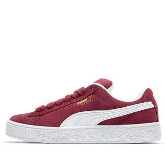 Puma Suede XL Bordeaux White 395205-12