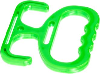 Generic Shopping Bag Lifting Clip - 4 Inch Ergonomic Loop, Labor Saving Carry Assist, Reusable Transport Hook | Kitchen Pantry Organization Diy Painting Water