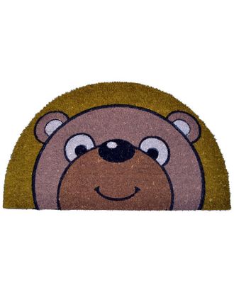 Imports Decor Half Round Bear Doormat