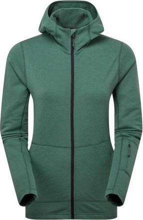 Artilect Quandary Peak Hoodie Merinojacke f&uuml;r Damen | gr&uuml;n